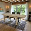 Table repas rectangle extensible 150-250cm hévéa ATTAN