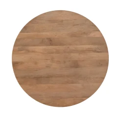 Table ronde bois à pied rainuré Ø150 cm CALERO