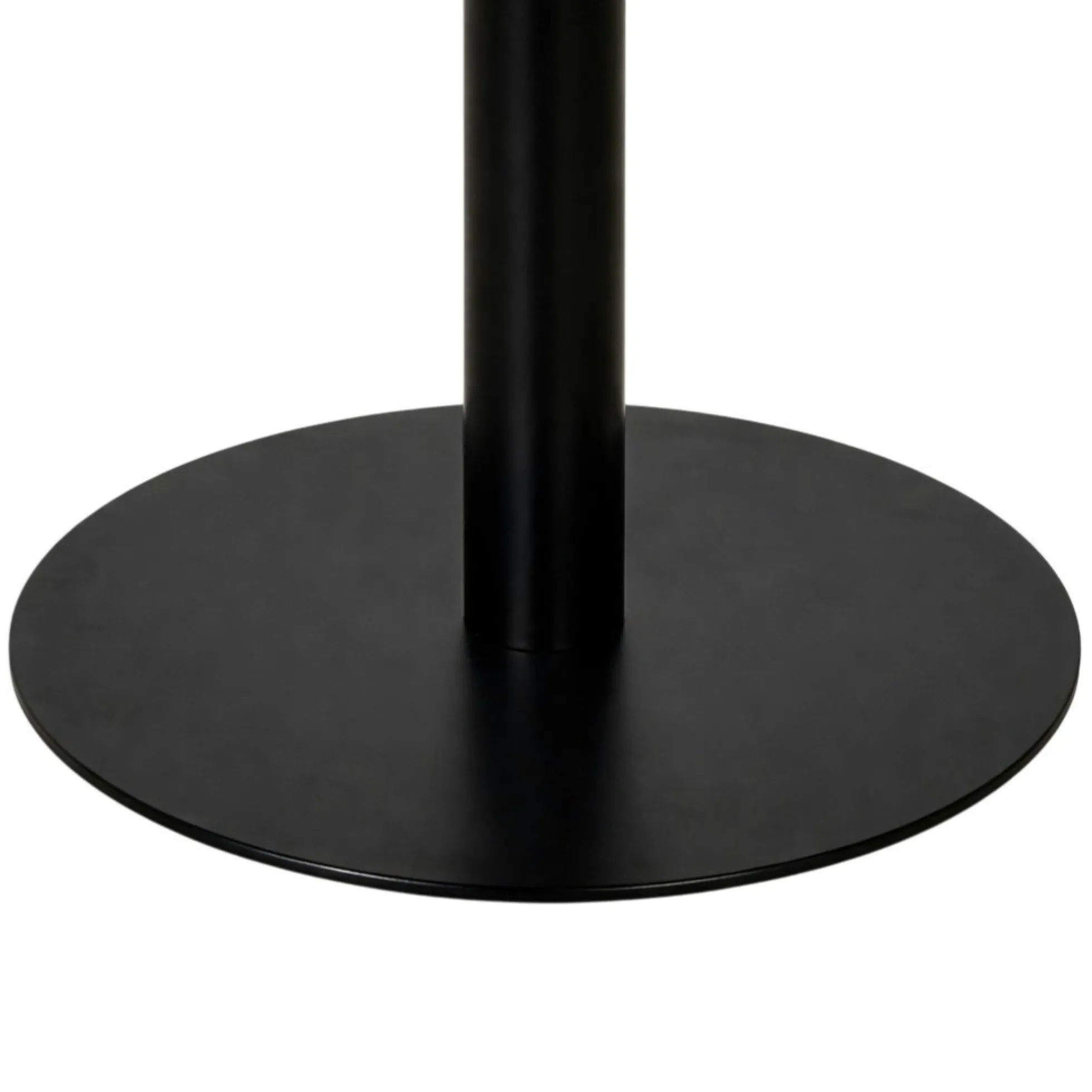 Table ronde chêne huilé pied central droit 110 cm PALERME