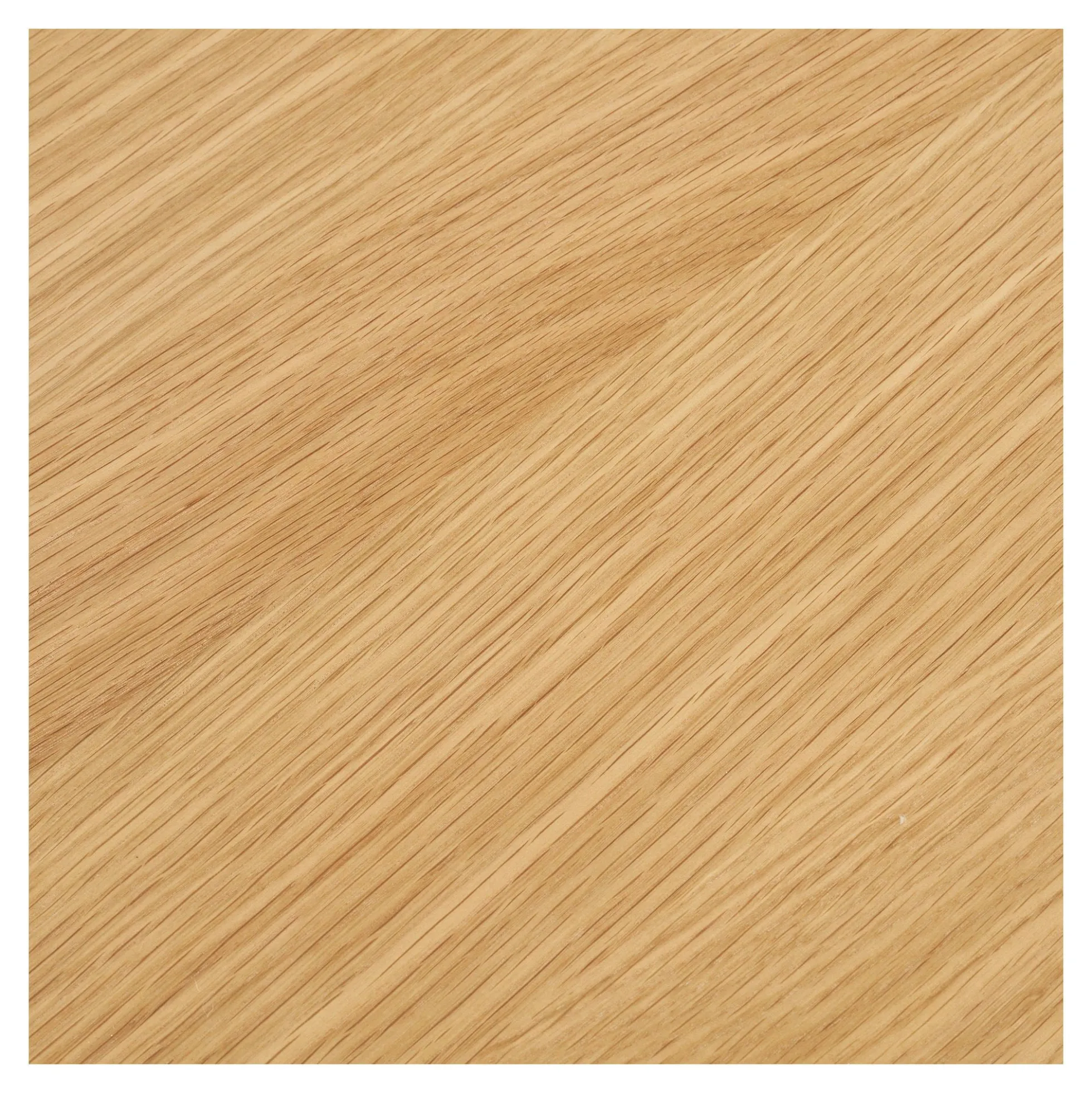 Table ronde en chêne clair avec piètement baguette ø120 cm AMSTERDAM