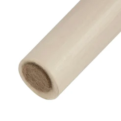 Table ronde extensible effet travertin et bois 100-131 cm MARFA