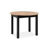 Table ronde extensible esprit bistrot Ø100-140 cm ALVA