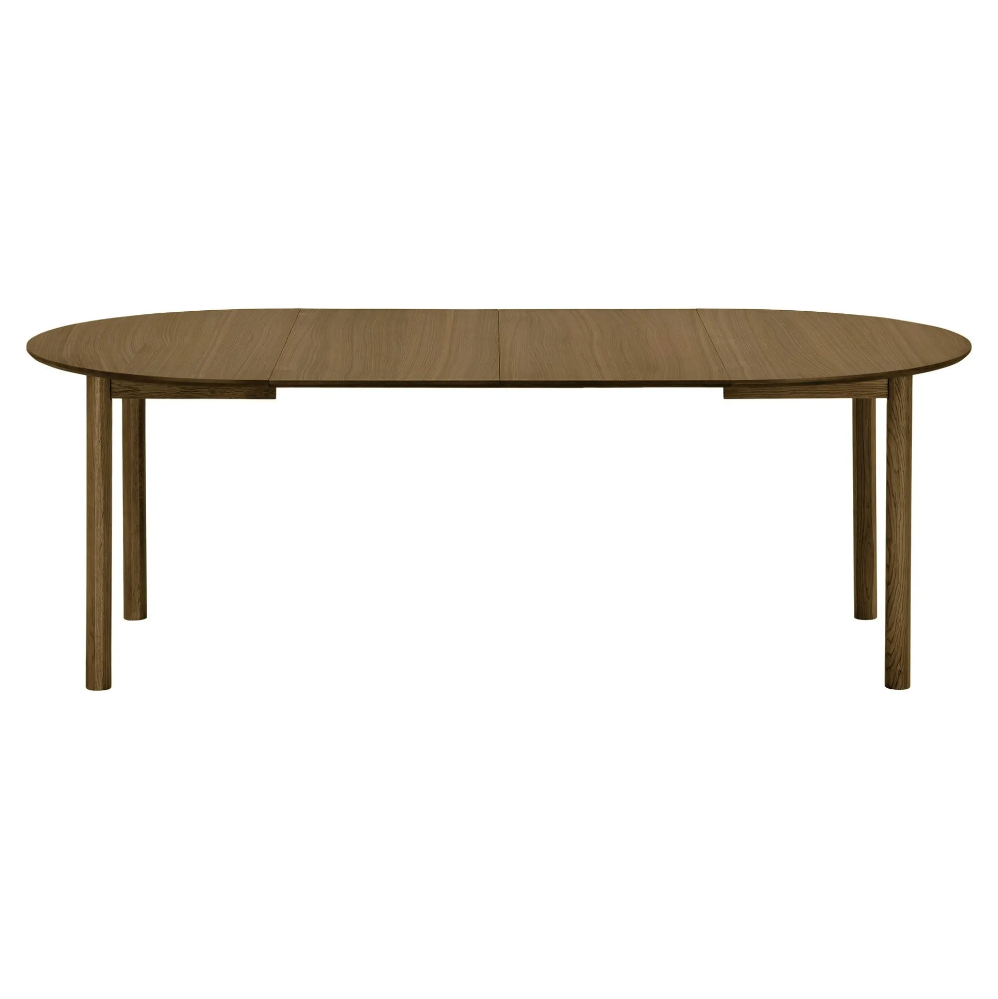 Table ronde extensible placage chêne 120/170/220 cm KALKIE
