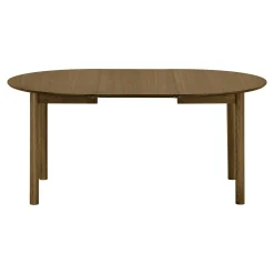 Table ronde extensible placage chêne 120/170/220 cm KALKIE