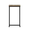 Tablette canapé pour ordinateur décor bois métal JENA