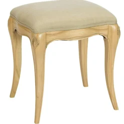 Tabouret bois tissu BLOIS