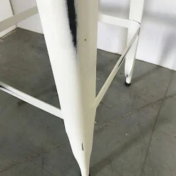 Tabouret de bar blanc (lot de 2) LEEDS