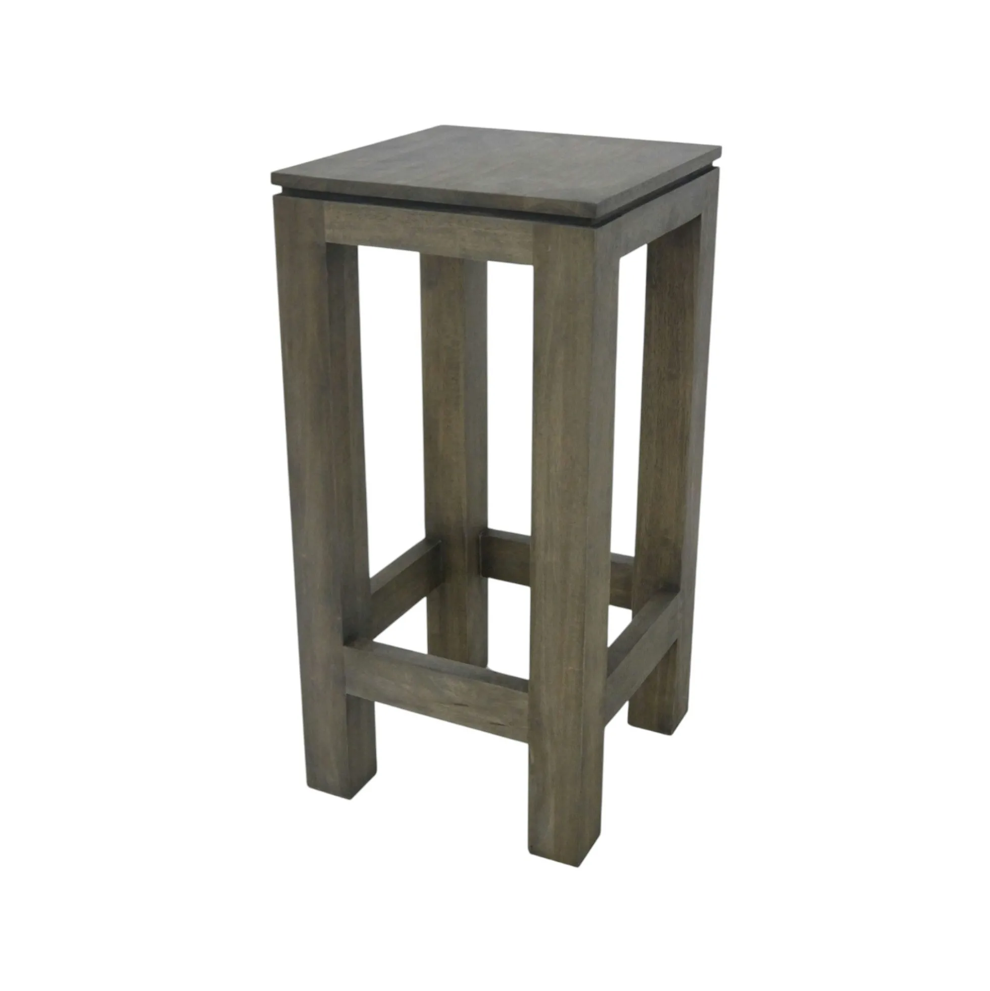 Tabouret de Bar Hévéa 34x34x70cm HELENA