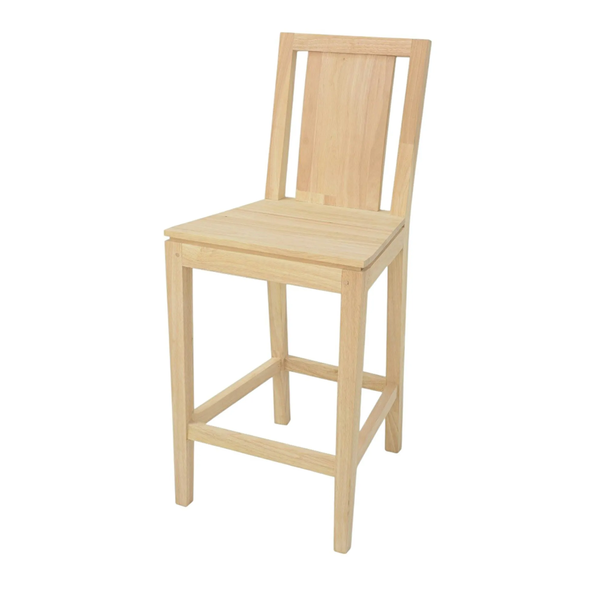 Tabouret de bar Hévéa 42x46x97 HELENA