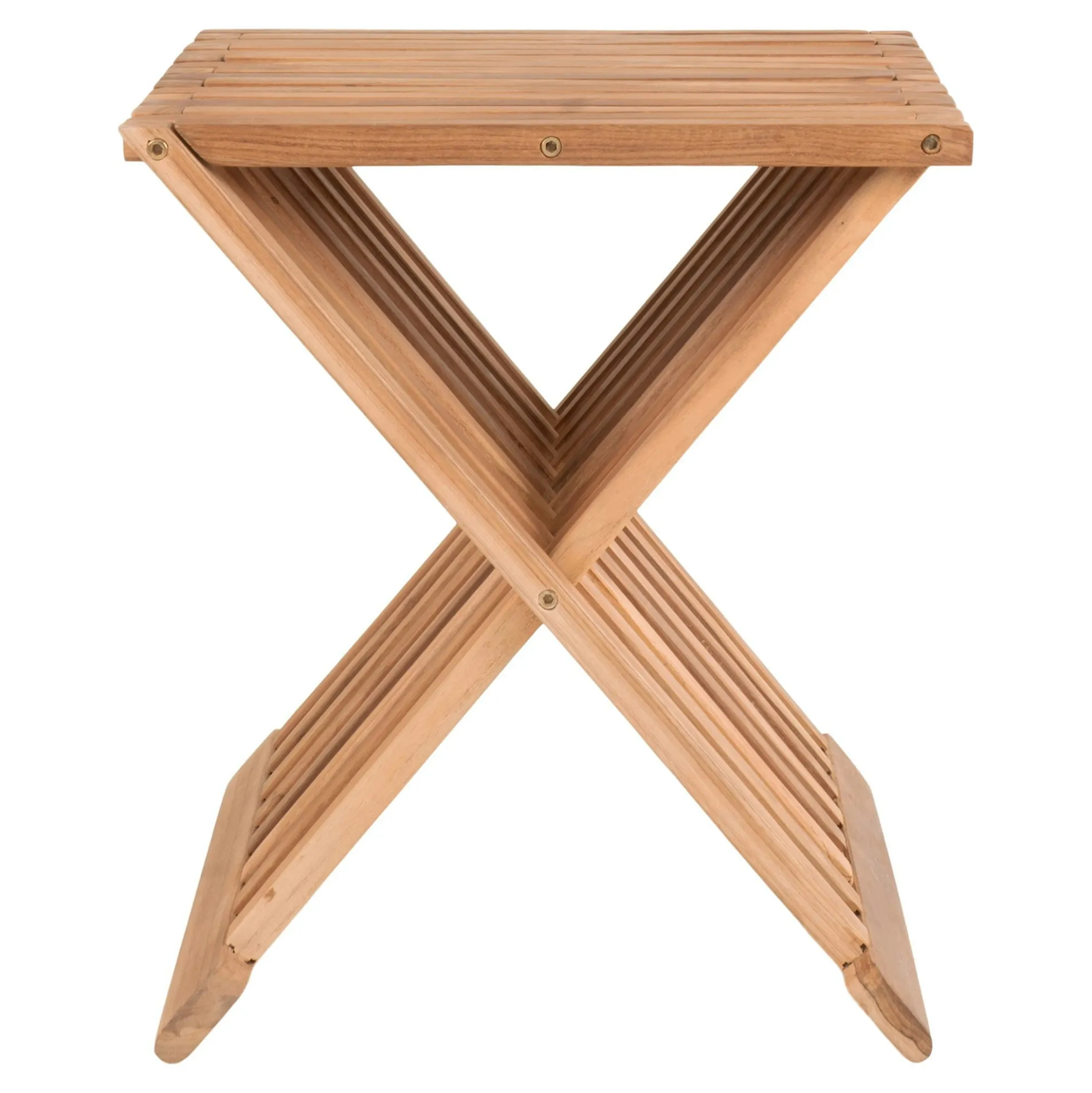 Tabouret en bois de teck MENDOZA