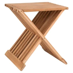 Tabouret en bois de teck MENDOZA