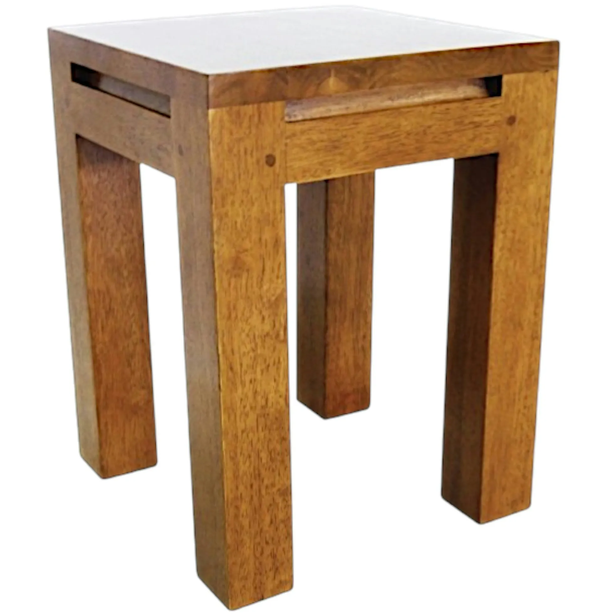 Tabouret hévéa OLGA