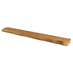 Étagère murale en bois d'acacia épais 2 m MELBOURNE