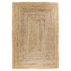 Tapis bohème en jute tressée 180x240 cm FEZ