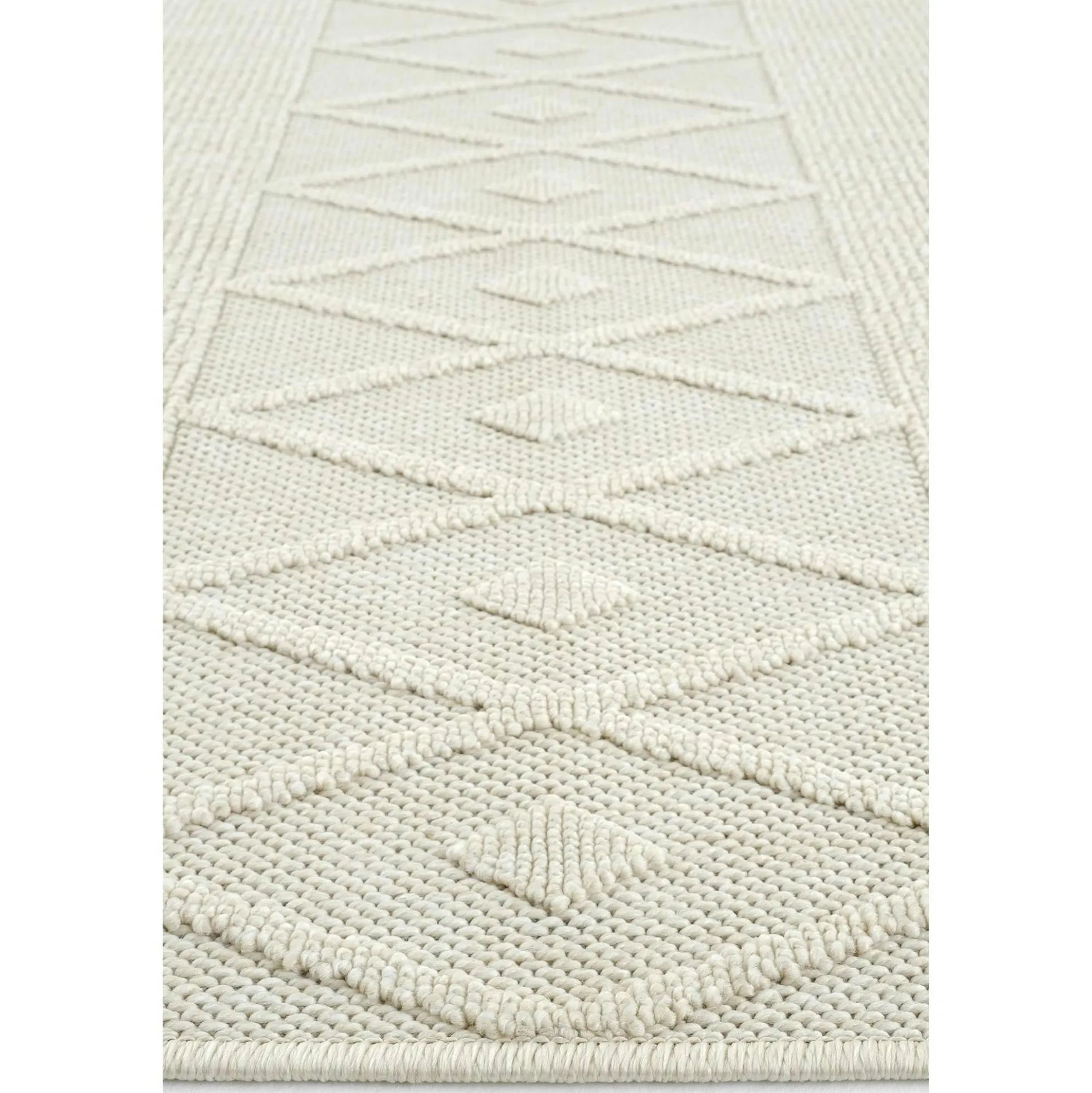 Tapis crème avec motifs texturés – 120x180 cm ISTANBUL