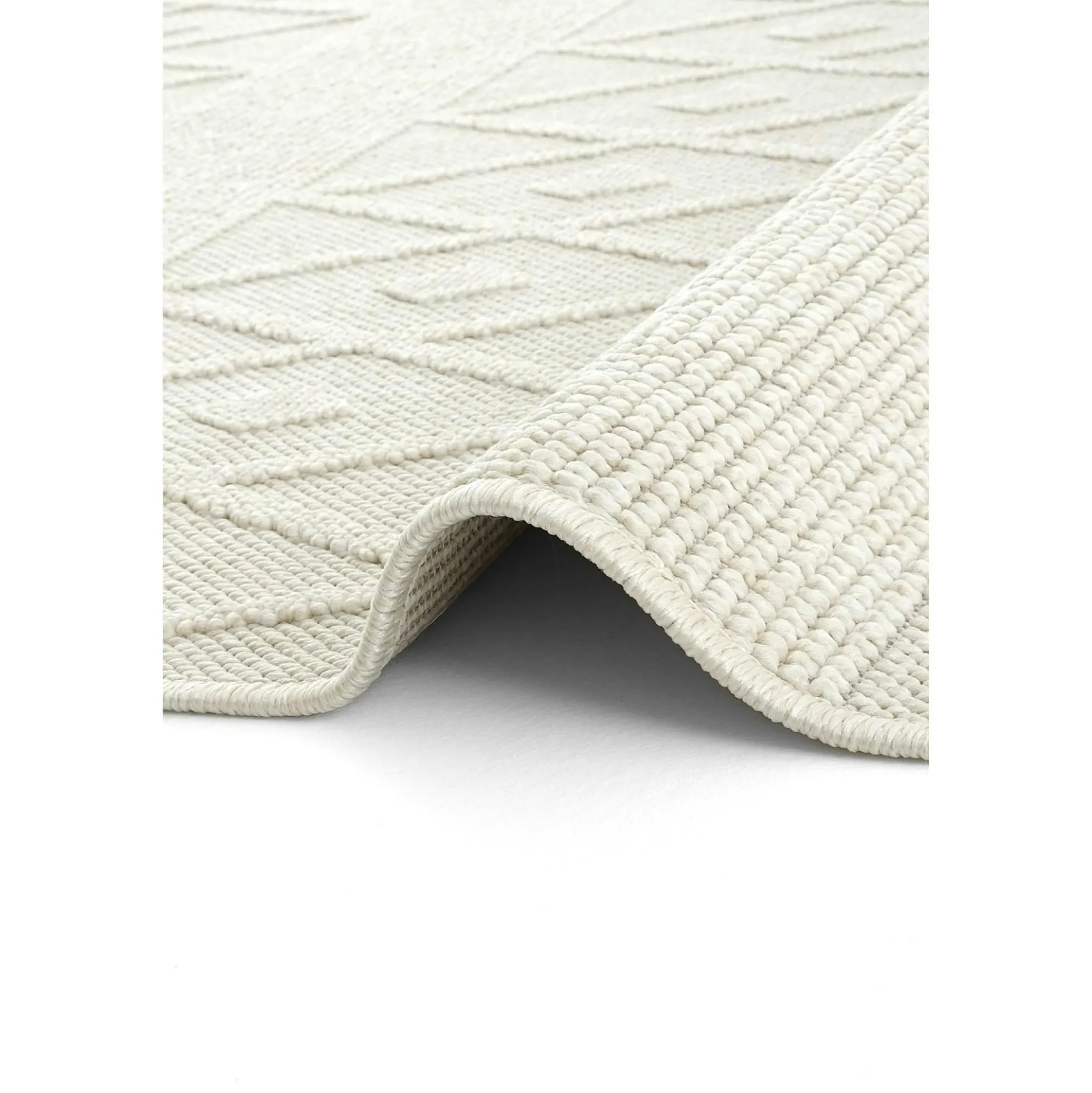 Tapis crème avec motifs texturés – 120x180 cm ISTANBUL