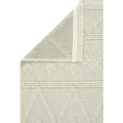 Tapis crème avec motifs texturés – 120x180 cm ISTANBUL