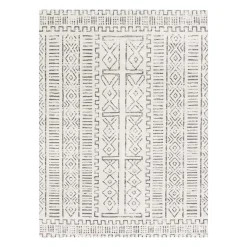 Tapis écru contrasté – motifs graphiques, 160x230 cm ISTANBUL