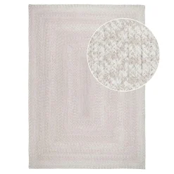 Tapis d'extérieur en plastique recyclé sable 200x300 cm ISTANBUL