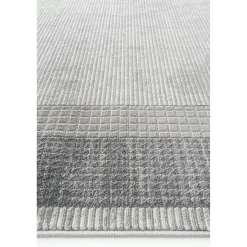 Tapis gris motifs géométriques – 120x180 cm ISTANBUL