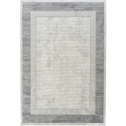 Tapis gris motifs géométriques – 120x180 cm ISTANBUL