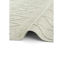 Tapis gris motifs losanges – franges, 120x180 cm ISTANBUL