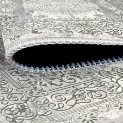 Tapis oriental gris patiné – vintage, 160x230 cm ISTANBUL