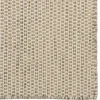 Tapis rectangulaire 160 x 230 cm laine tissée marron chiné