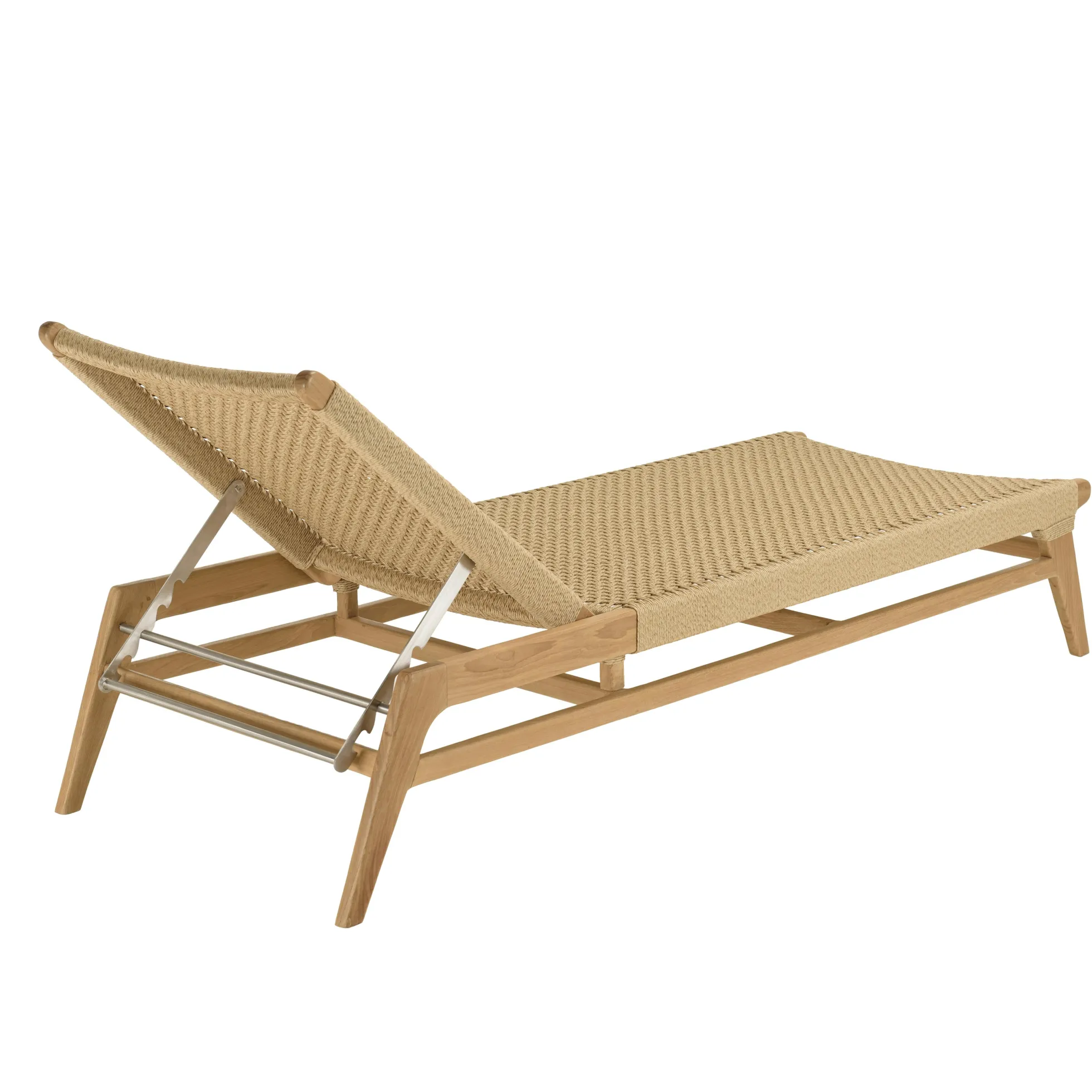 Transat teck et tressage couleur naturelle SUMMER