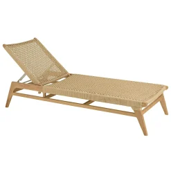 Transat teck et tressage couleur naturelle SUMMER