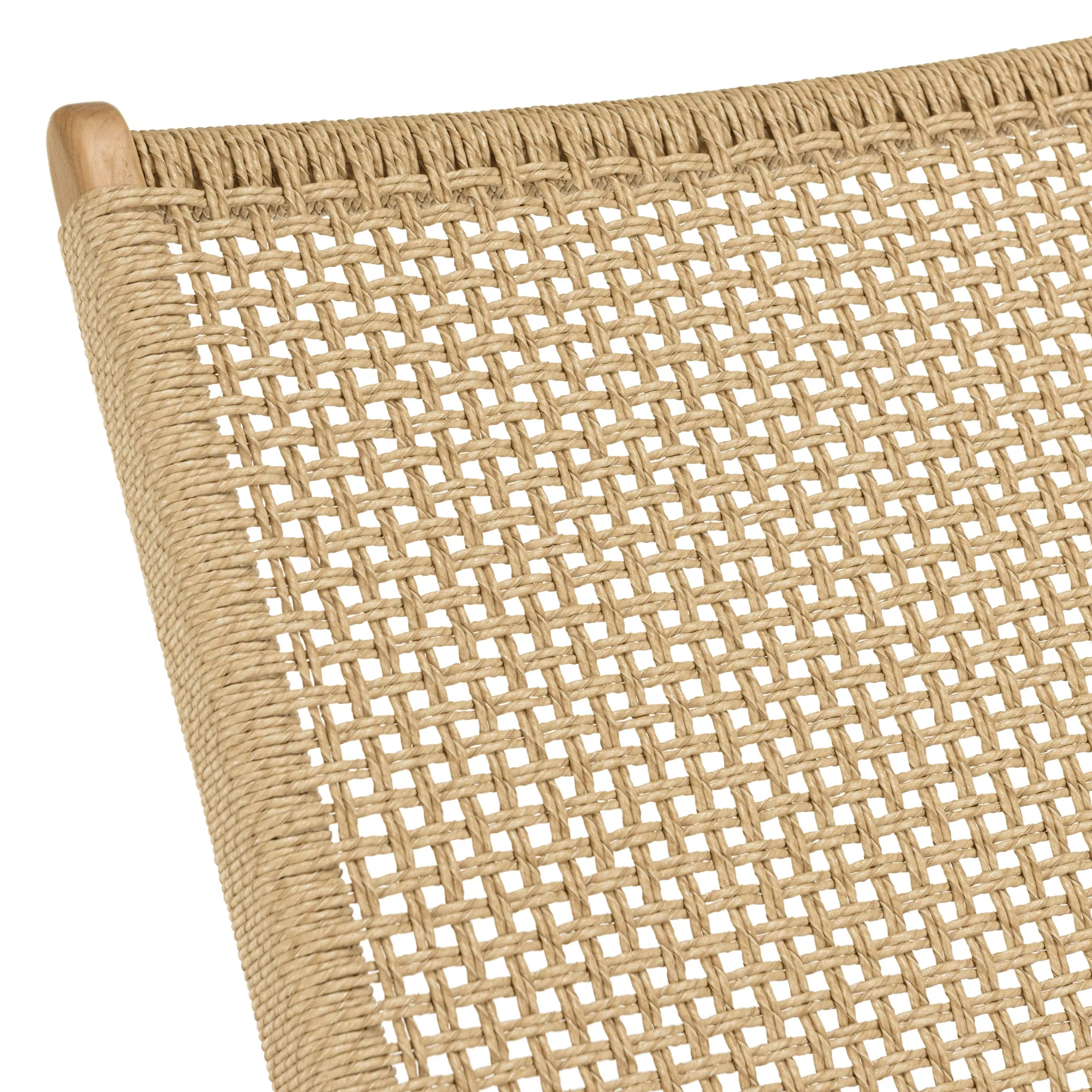 Transat teck et tressage couleur naturelle SUMMER