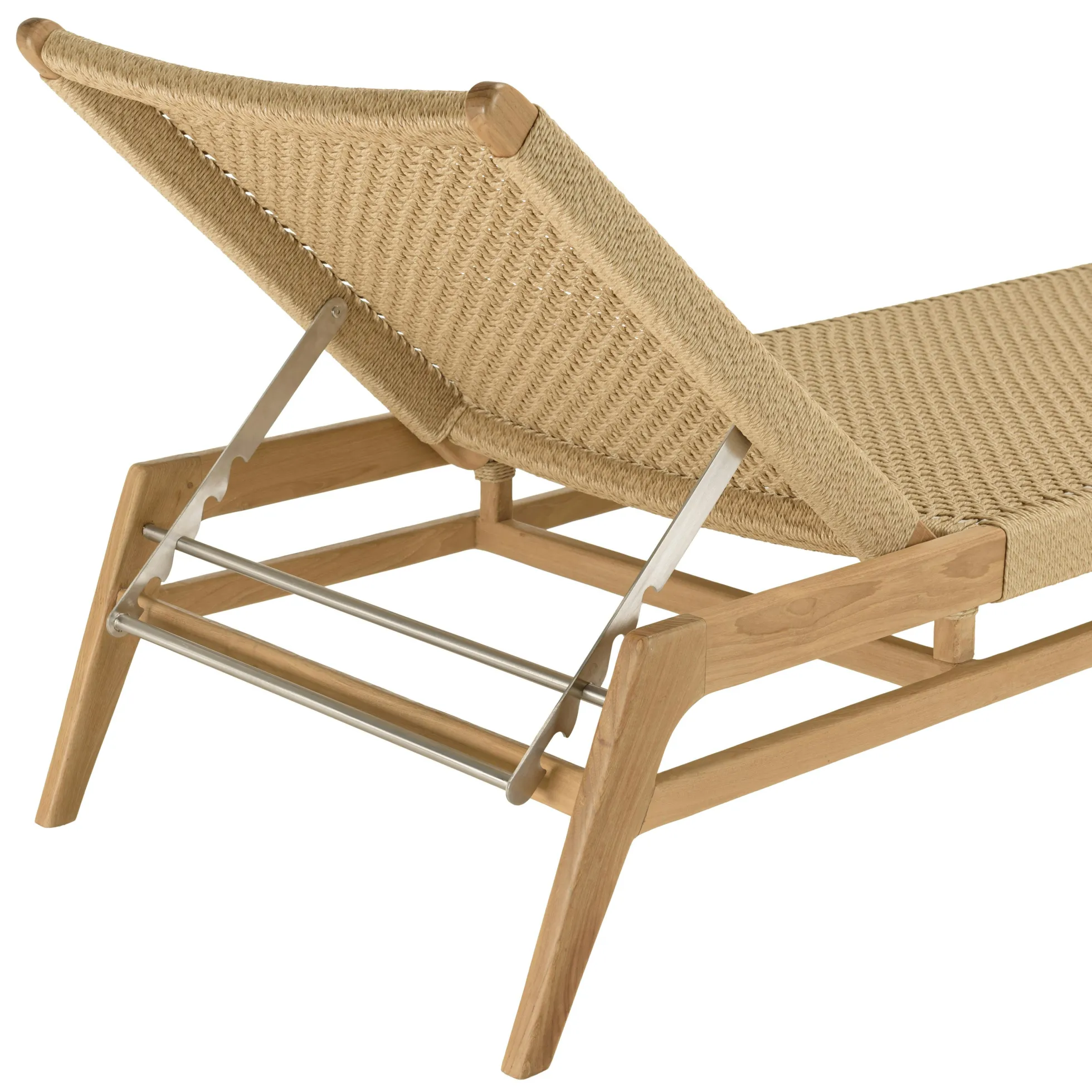 Transat teck et tressage couleur naturelle SUMMER