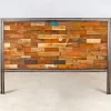 Tête de lit bois recyclé 160cm CARAVELLE