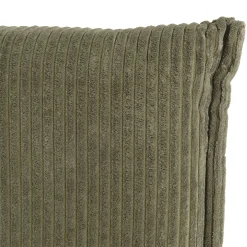 Tête de lit rembourrée pour lits 160/180cm velours côtelé vert RIVANA