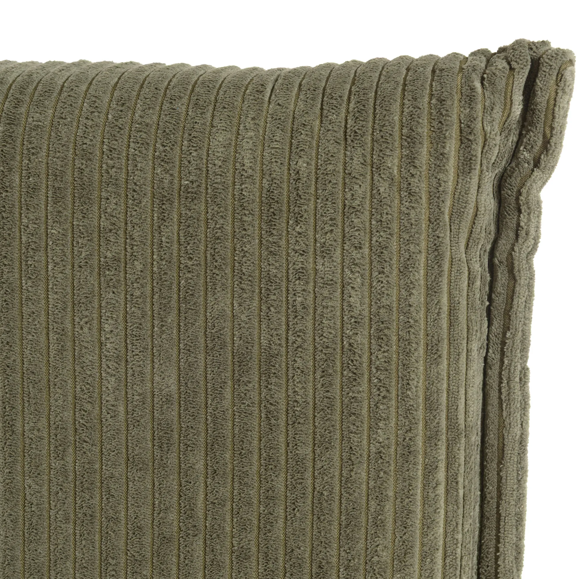 Tête de lit rembourrée pour lits 160/180cm velours côtelé vert RIVANA