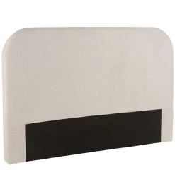 Tête de lit rembourrée pour lits 140/160cm couleur beige RIVANA