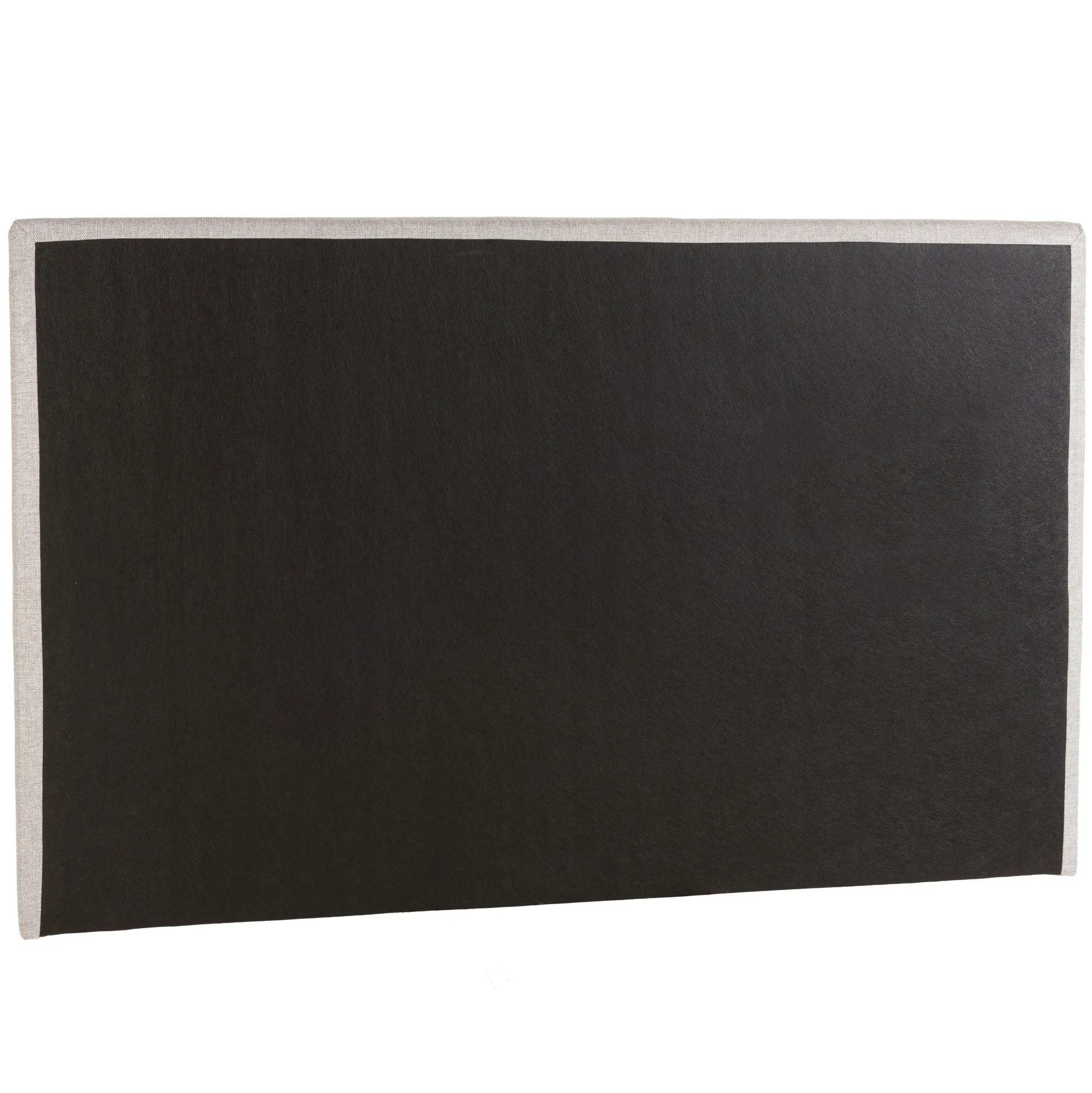 Tête de lit rembourrée pour lits 140/160cm couleur grise RIVANA