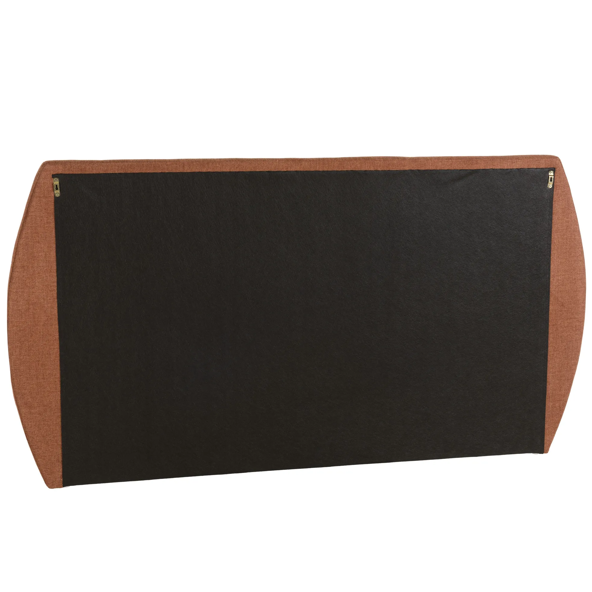 Tête de lit rembourrée pour lits 140/160cm couleur terracotta RIVANA