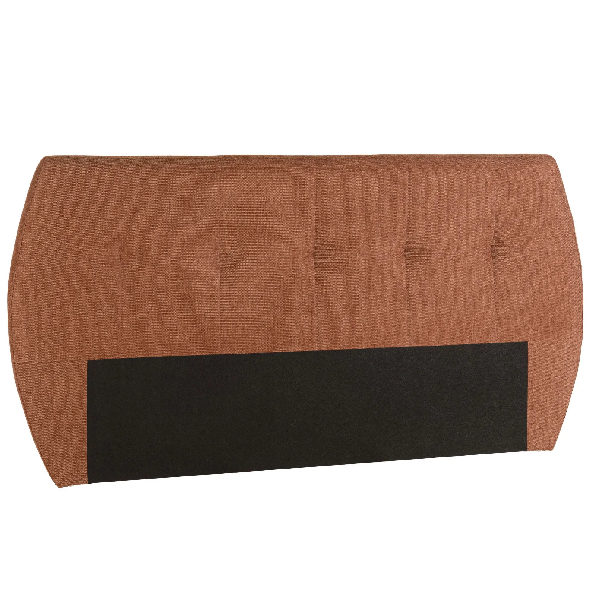 Tête de lit rembourrée pour lits 140/160cm couleur terracotta RIVANA