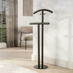 Valet de chambre en métal finition bronze HELSINKI